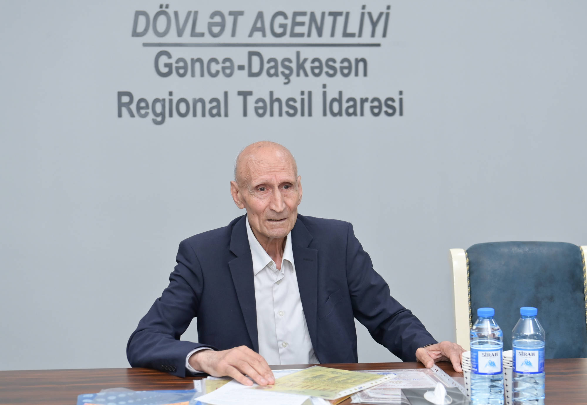 Elm və təhsil naziri Gəncədə vətəndaşları qəbul edib