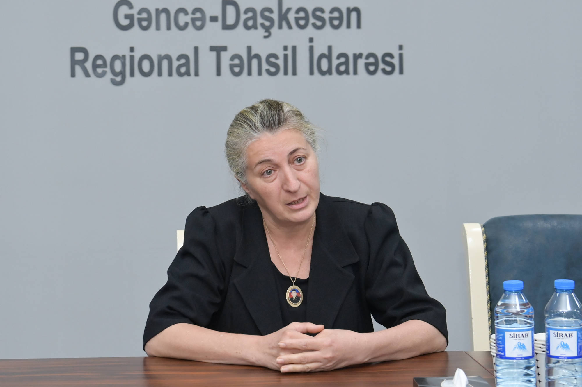 Elm və təhsil naziri Gəncədə vətəndaşları qəbul edib
