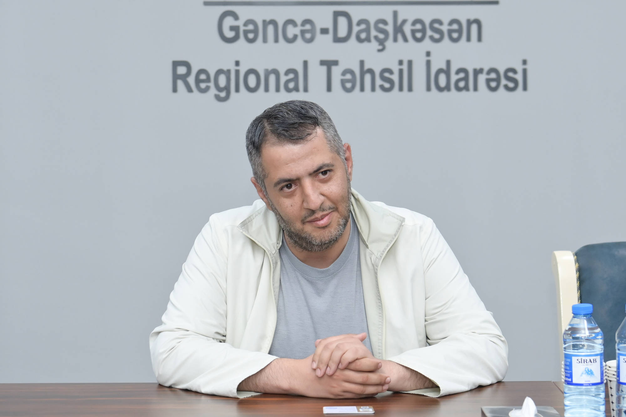 Elm və təhsil naziri Gəncədə vətəndaşları qəbul edib