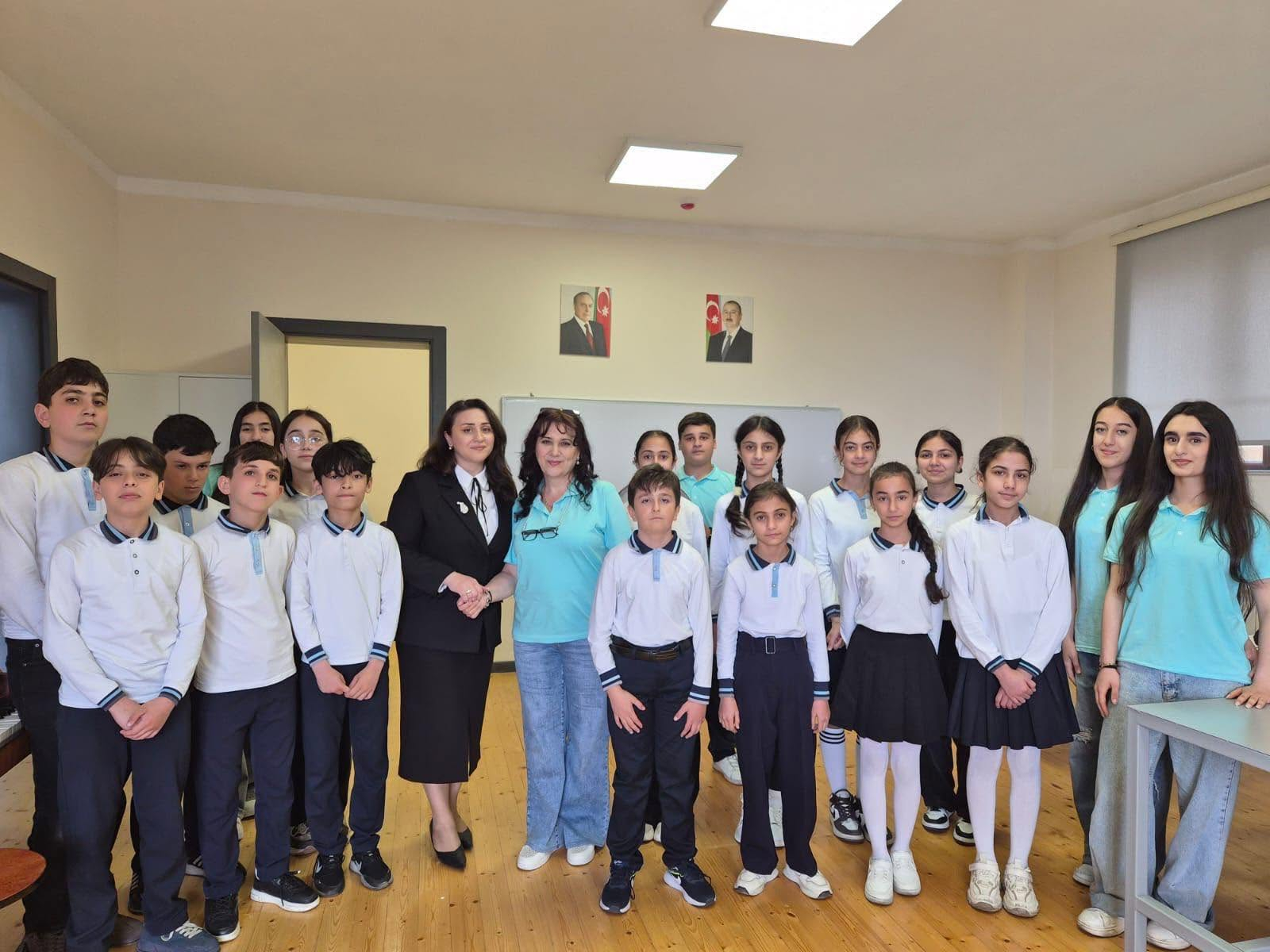 Şuşa məktəbliləri üçün ustad dərsləri təşkil edilib