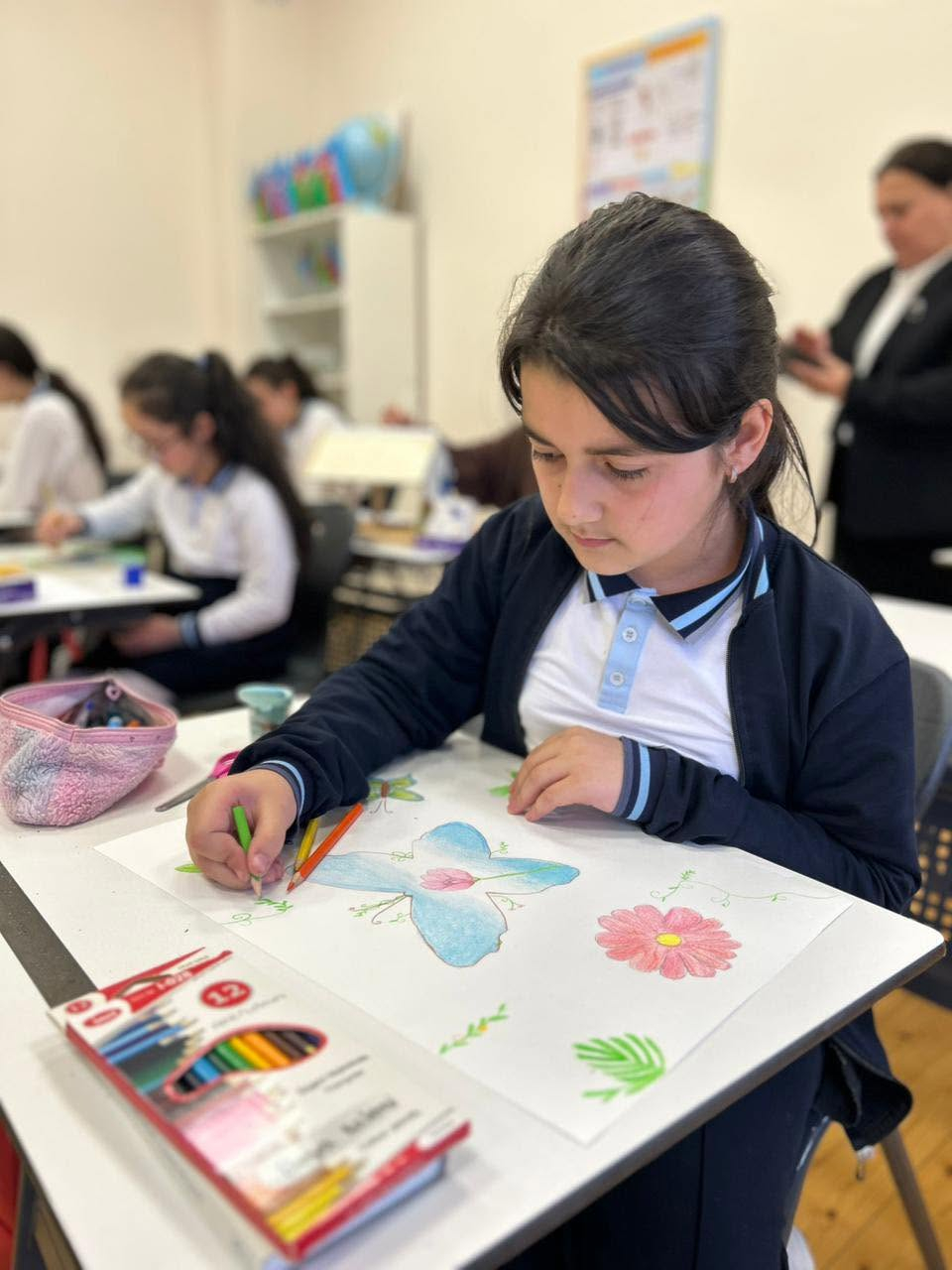 Şuşa məktəbliləri üçün ustad dərsləri təşkil edilib