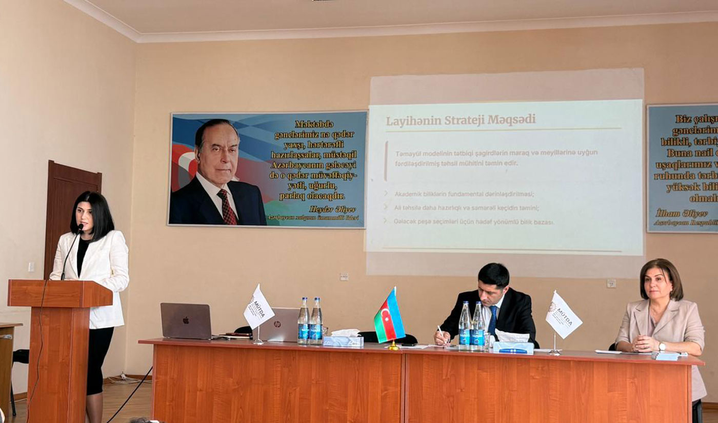 Yeni təmayül tədris modeli ilə bağlı maarifləndirici görüş keçirilib