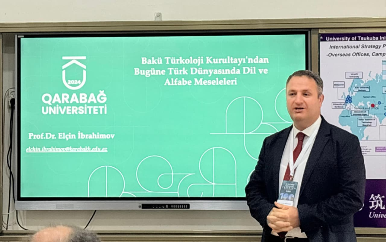 Qarabağ Universitetinin alimi Səmərqənddə keçirilən beynəlxalq türkoloji qurultayda iştirak edib