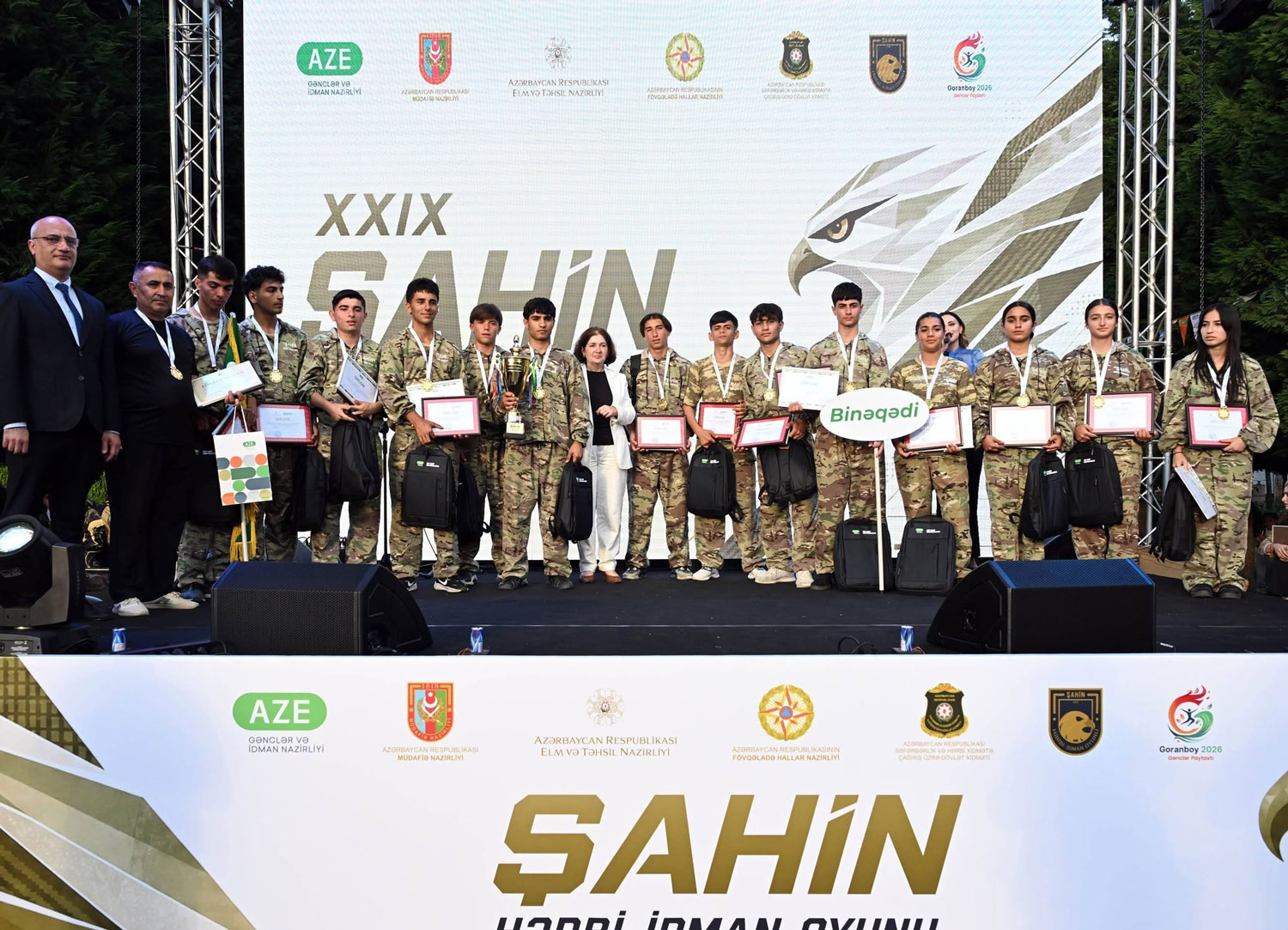 “Şahin” hərbi-idman oyununun qalibləri müəyyənləşib