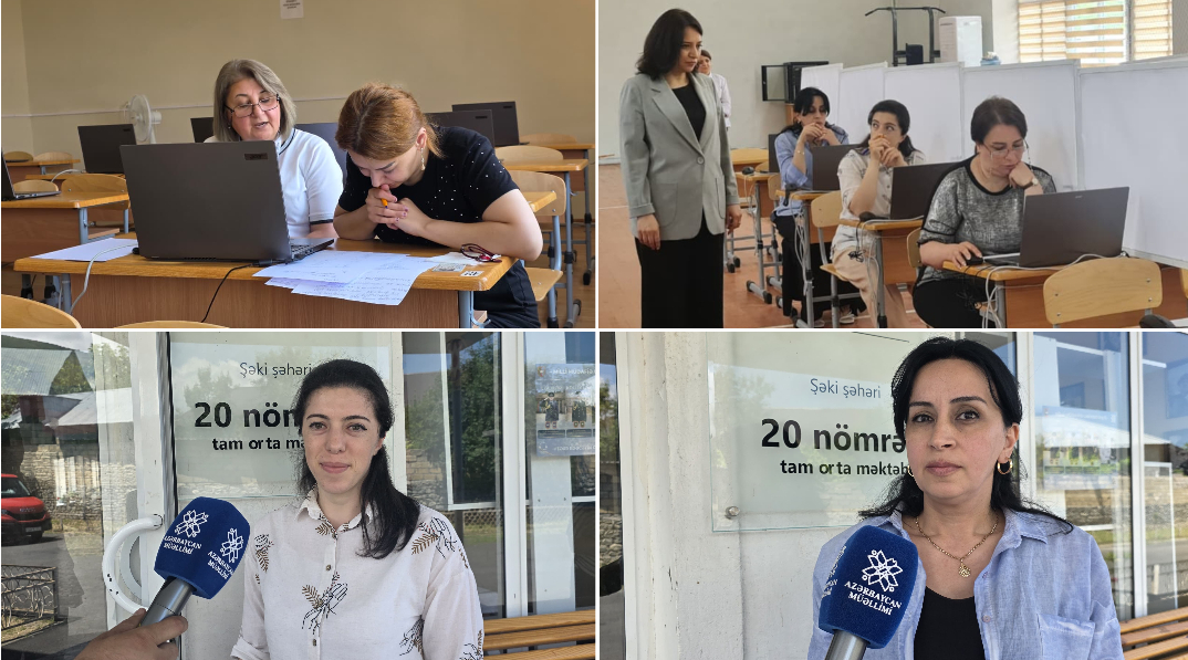 "Prosesə məsuliyyətlə yanaşanda nəticə də uğurlu olur” -  Sertifikasiyanın ilk günündən REPORTAJ