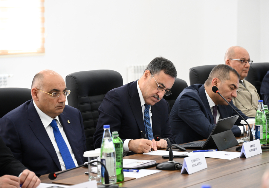 Əlaqələndirmə Qərargahının növbəti iclası Ağdərə şəhərində keçirilib