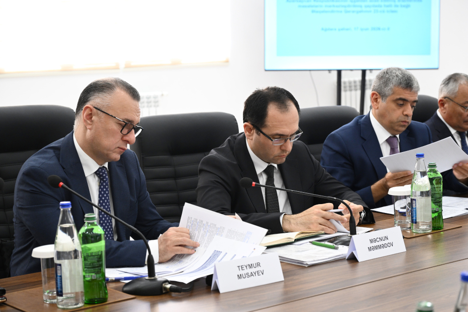 Əlaqələndirmə Qərargahının növbəti iclası Ağdərə şəhərində keçirilib