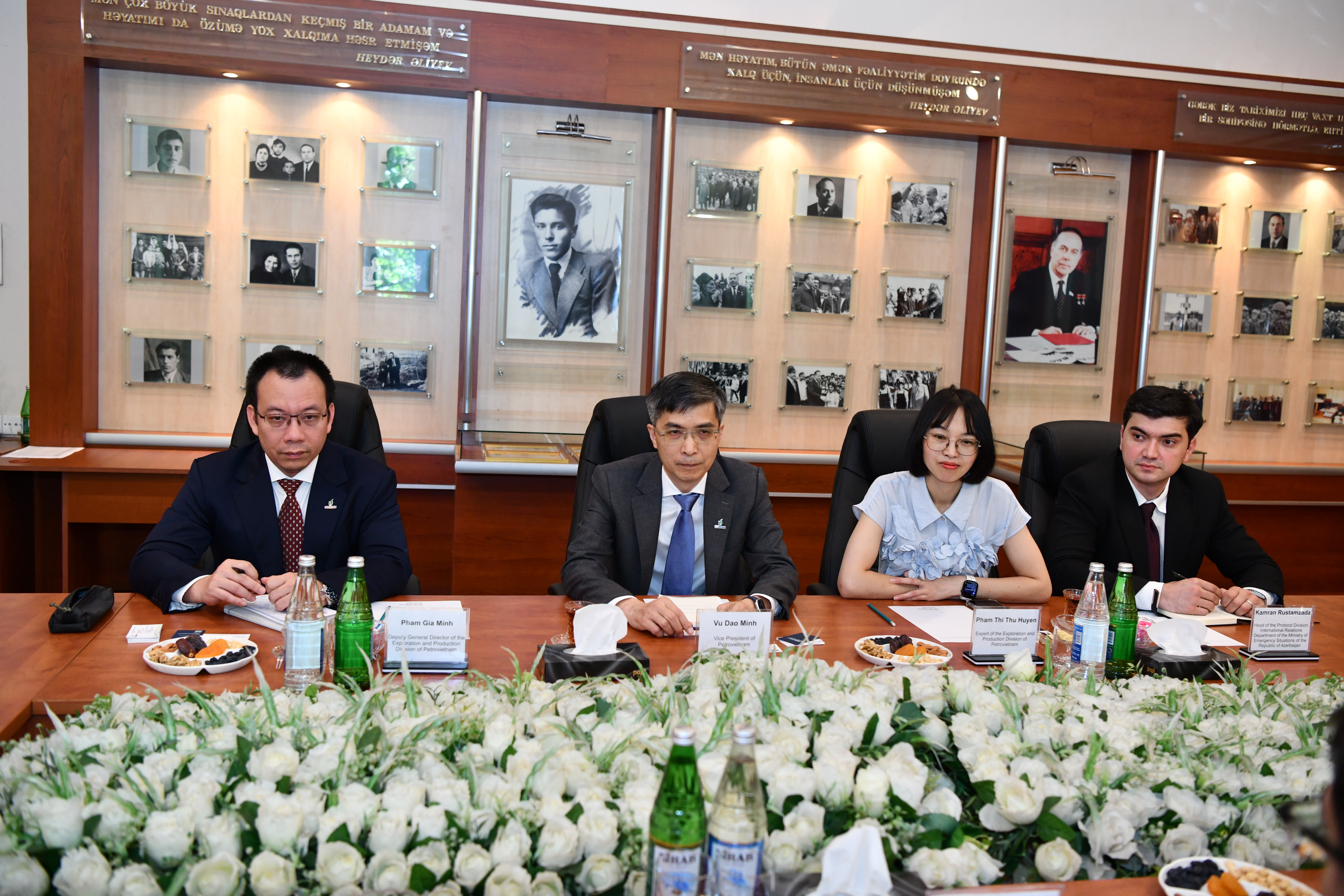Petrovietnam şirkətinin nümayəndələri ADNSU-da olublar