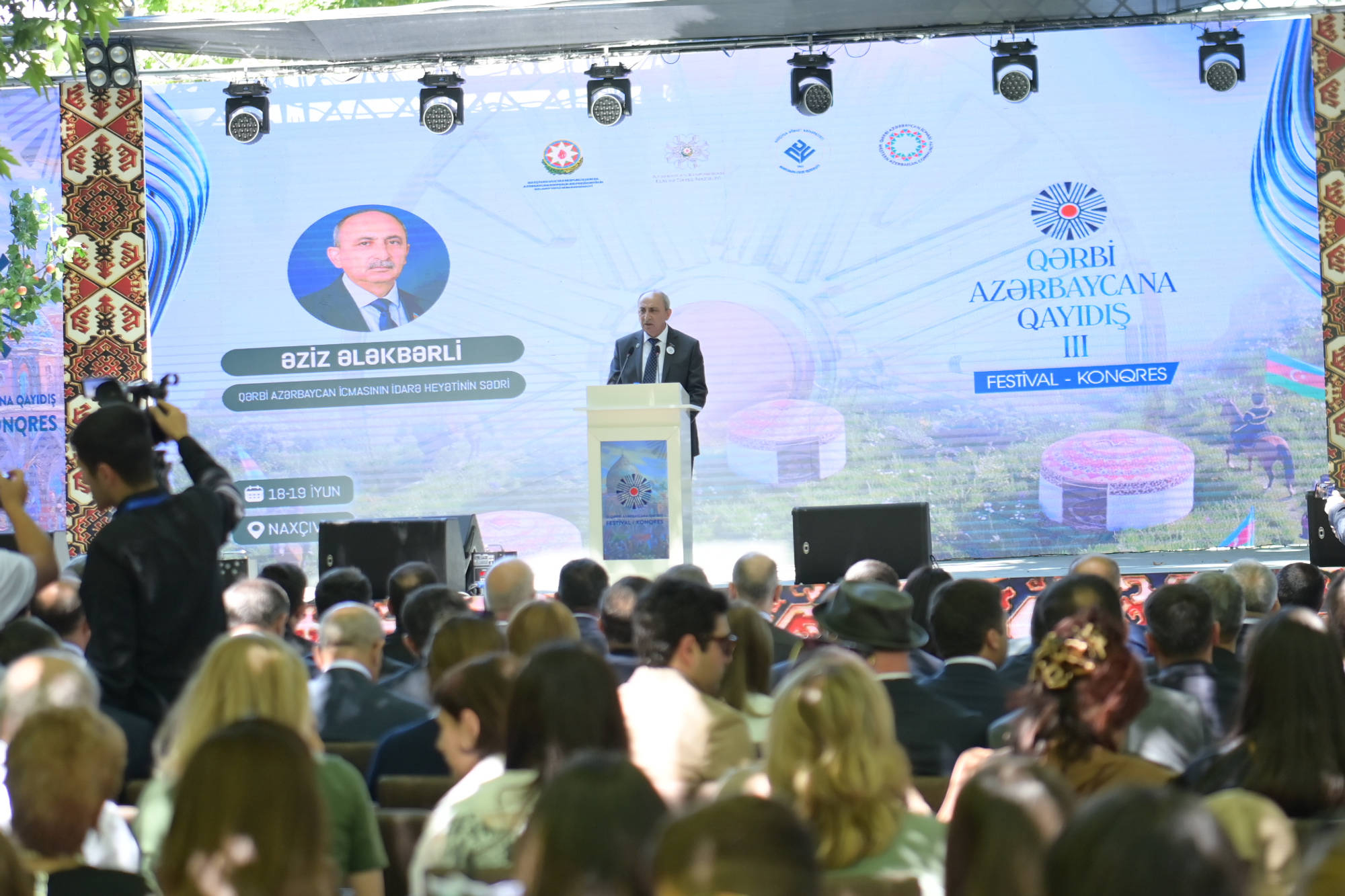 Naxçıvanda “Qərbi Azərbaycana qayıdış” III konqres-festival keçirilir