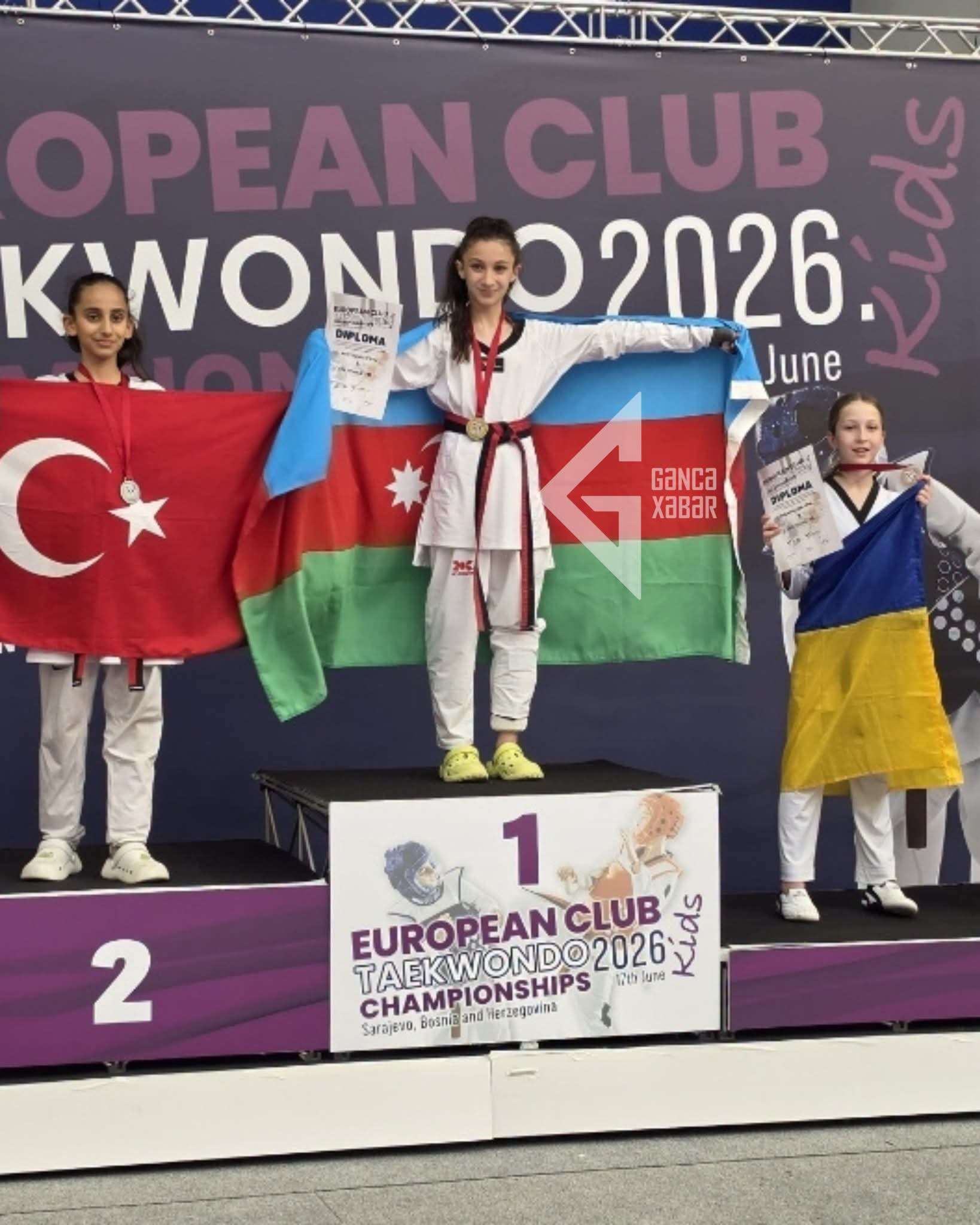 Şəhidin qızı Avropa çempionu oldu