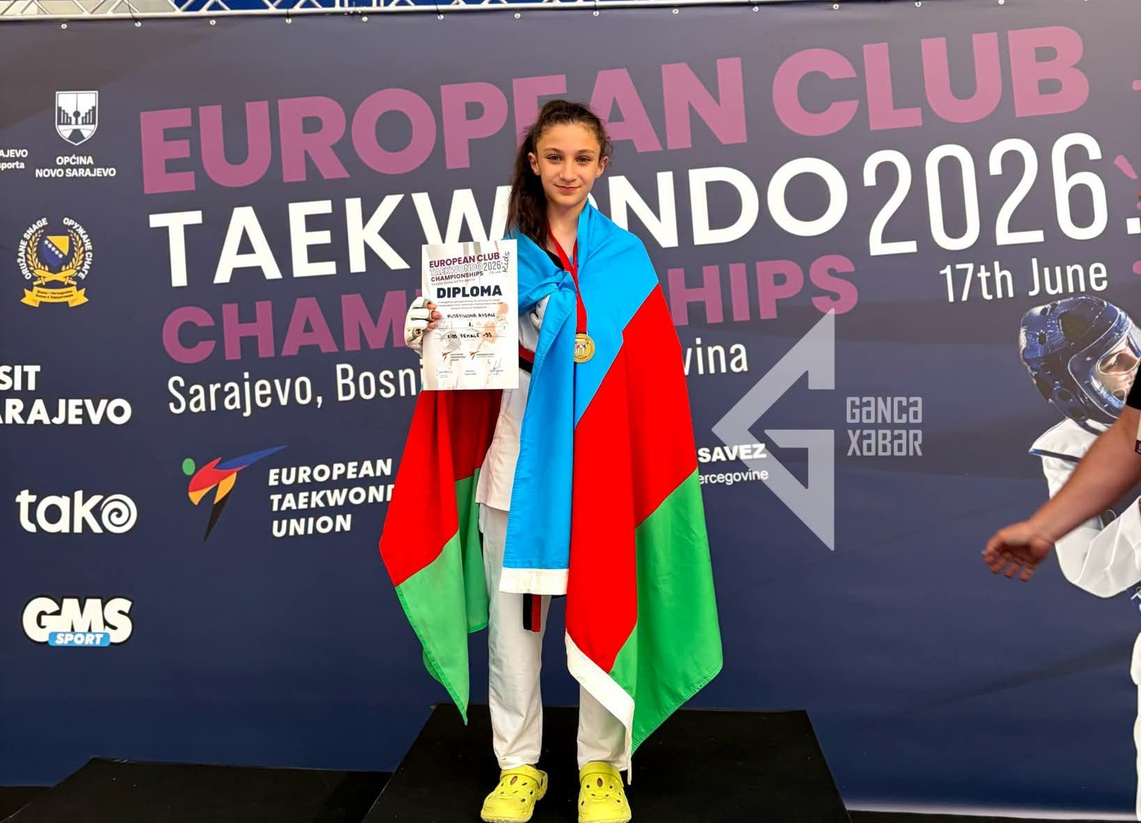 Şəhidin qızı Avropa çempionu oldu