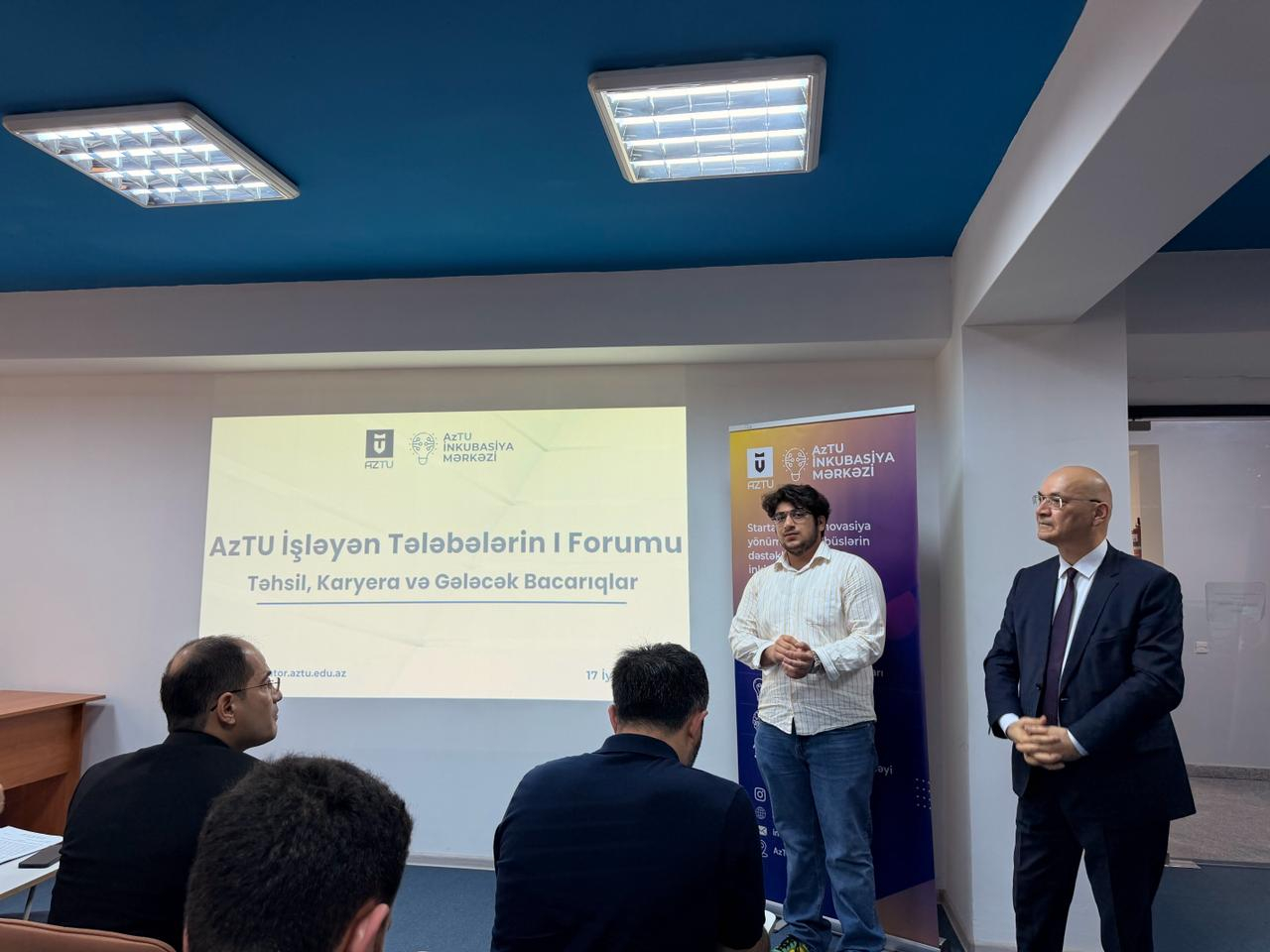 AzTU-da IT sahəsində çalışan tələbələrin birinci forumu keçirilib