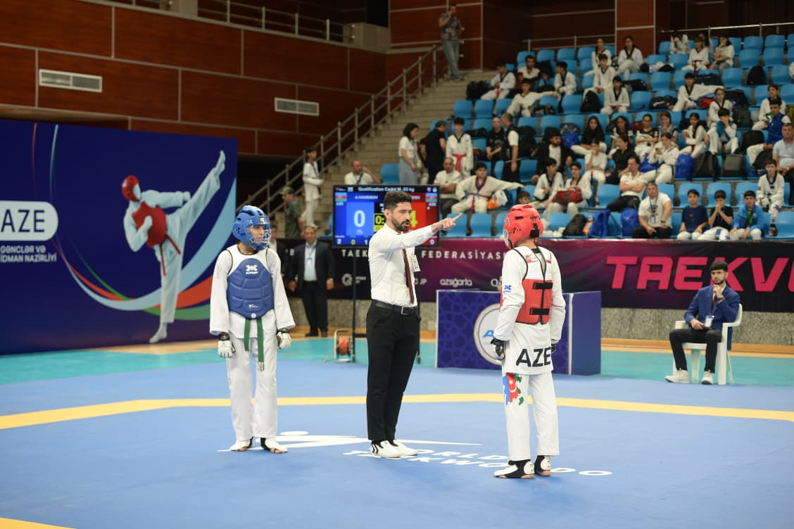 MRİO çərçivəsində taekvondo yarışlarına start verildi