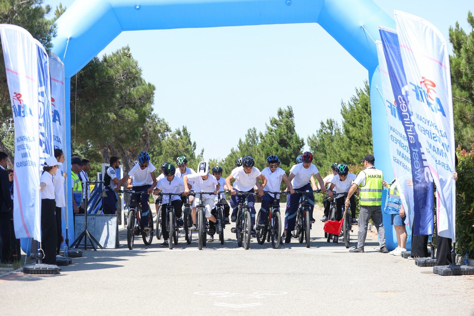 Velosiped idmanı üzrə ilk qaliblər seçilib