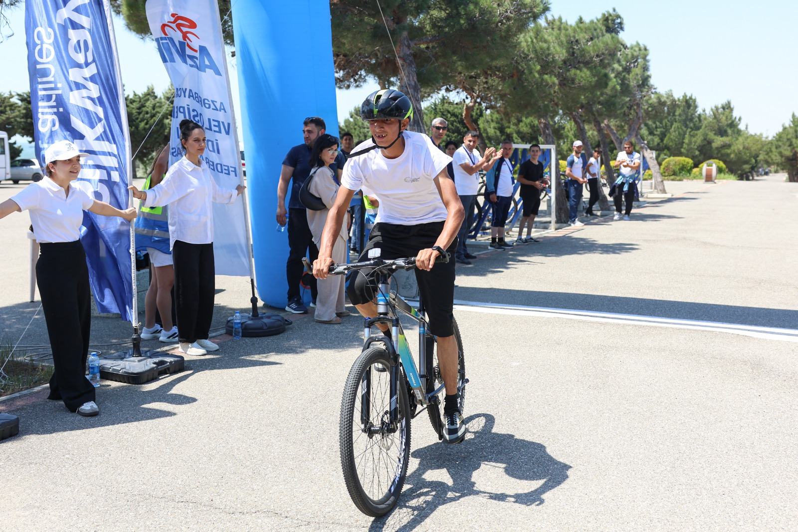 Velosiped idmanı üzrə ilk qaliblər seçilib