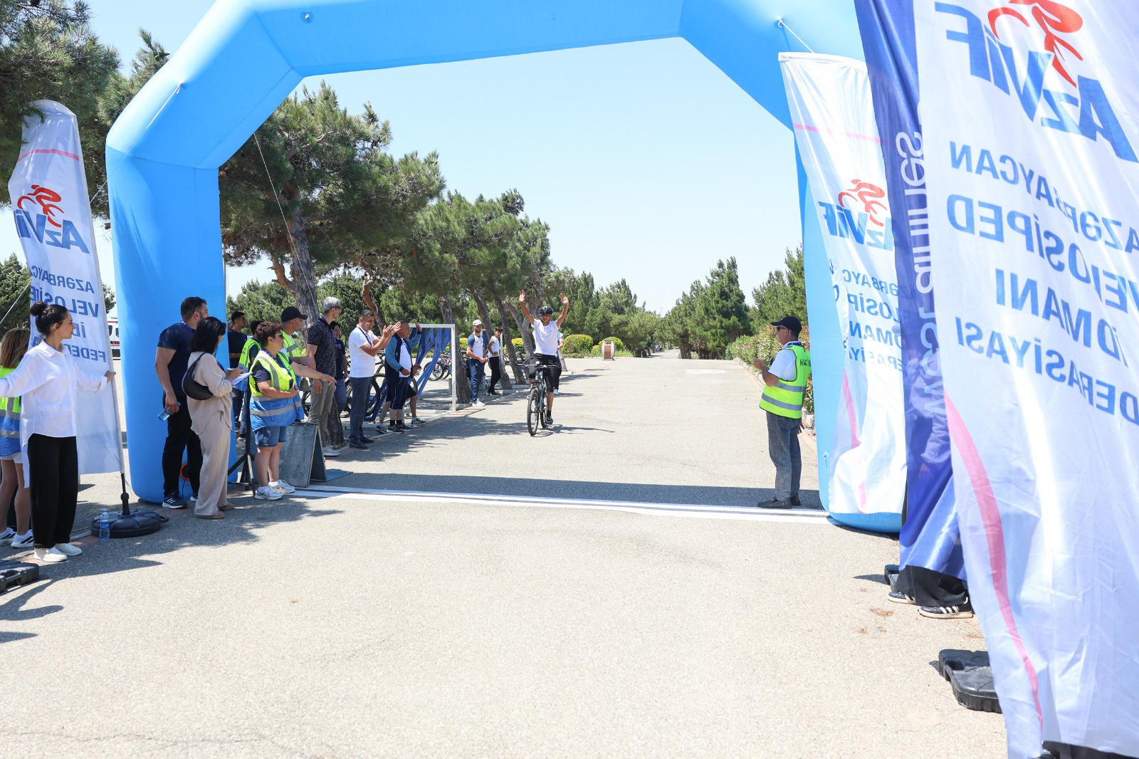 Velosiped idmanı üzrə ilk qaliblər seçilib