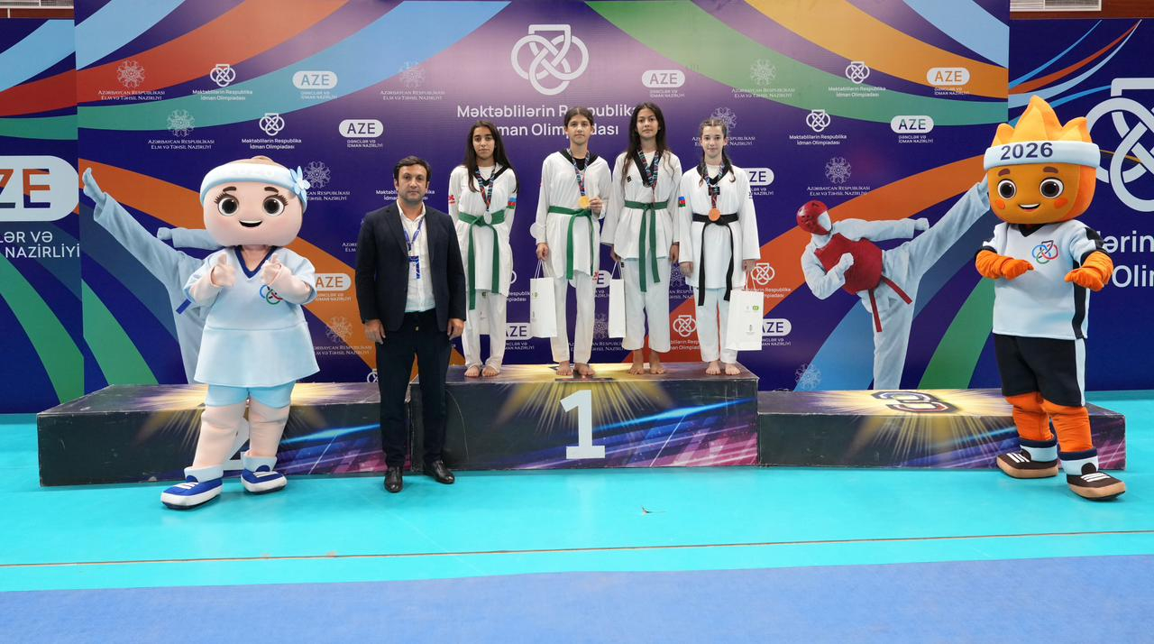 Taekvondo yarışlarına yekun vurulub