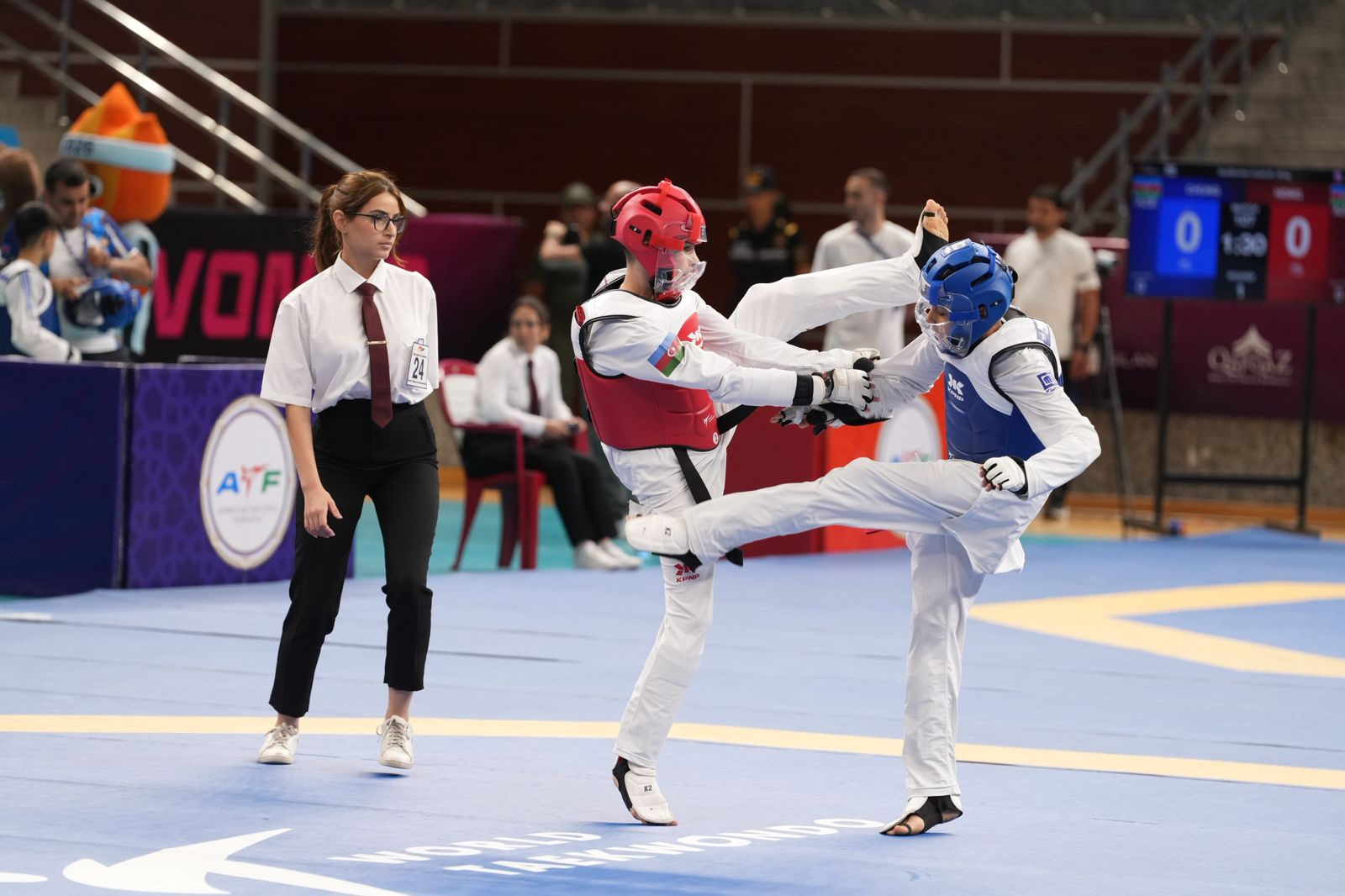 Taekvondo yarışlarına yekun vurulub