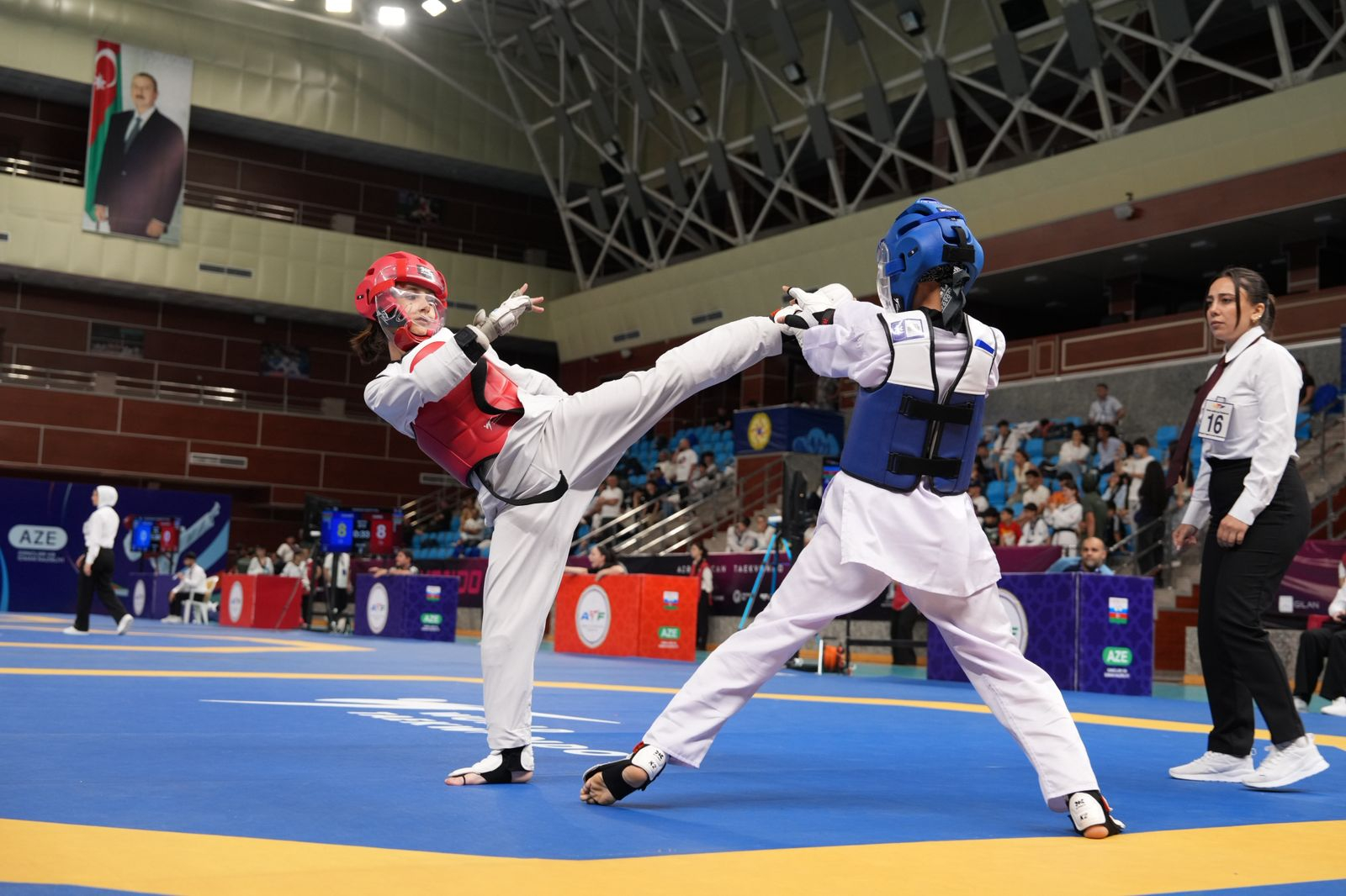 Taekvondo yarışlarına yekun vurulub