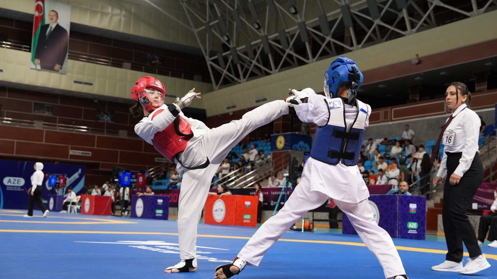 Taekvondo yarışlarına yekun vurulub