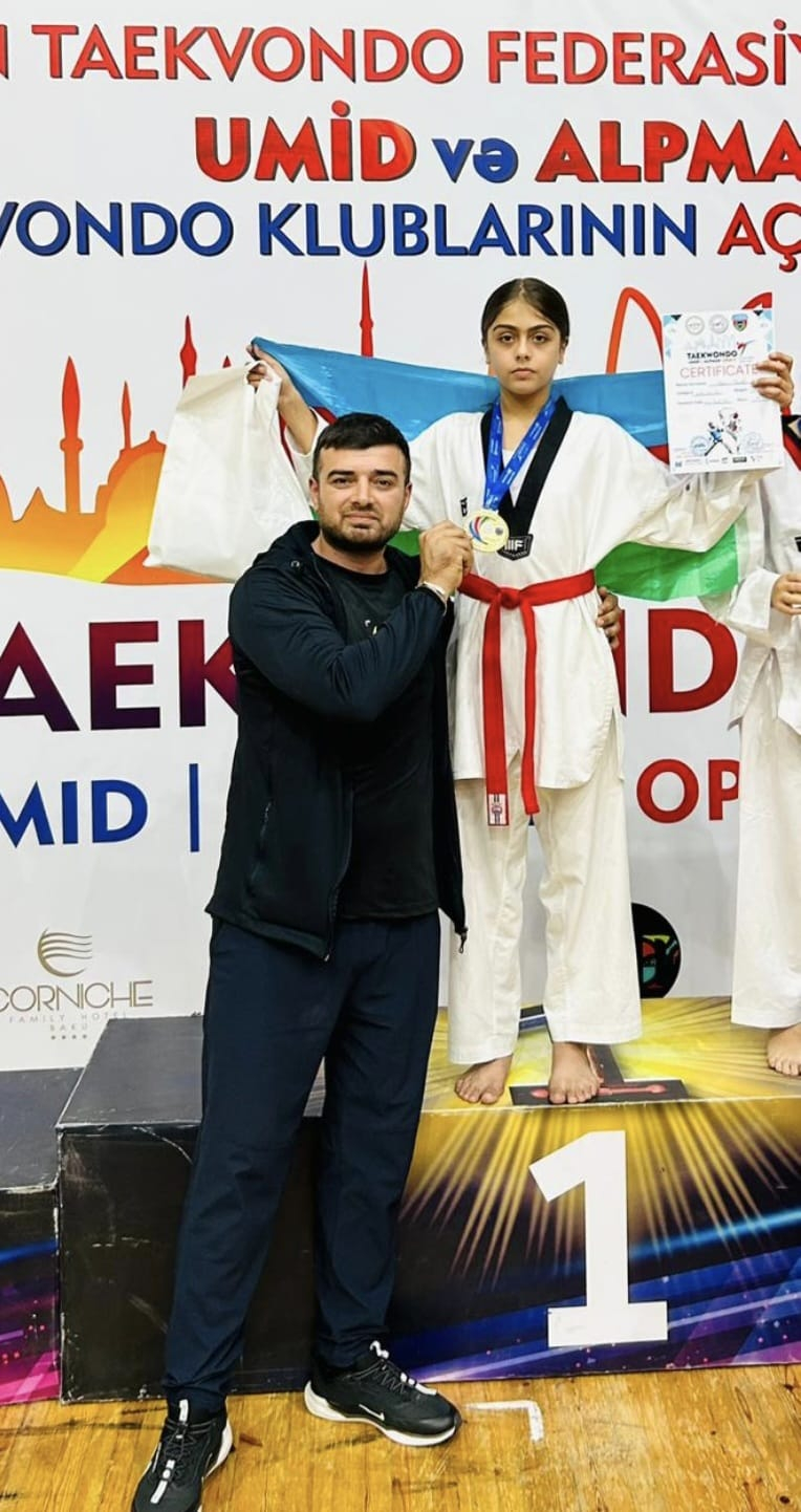 Taekvondo ilə böyüyən arzular: Rizvan və Aysunun uğur hekayəsi
