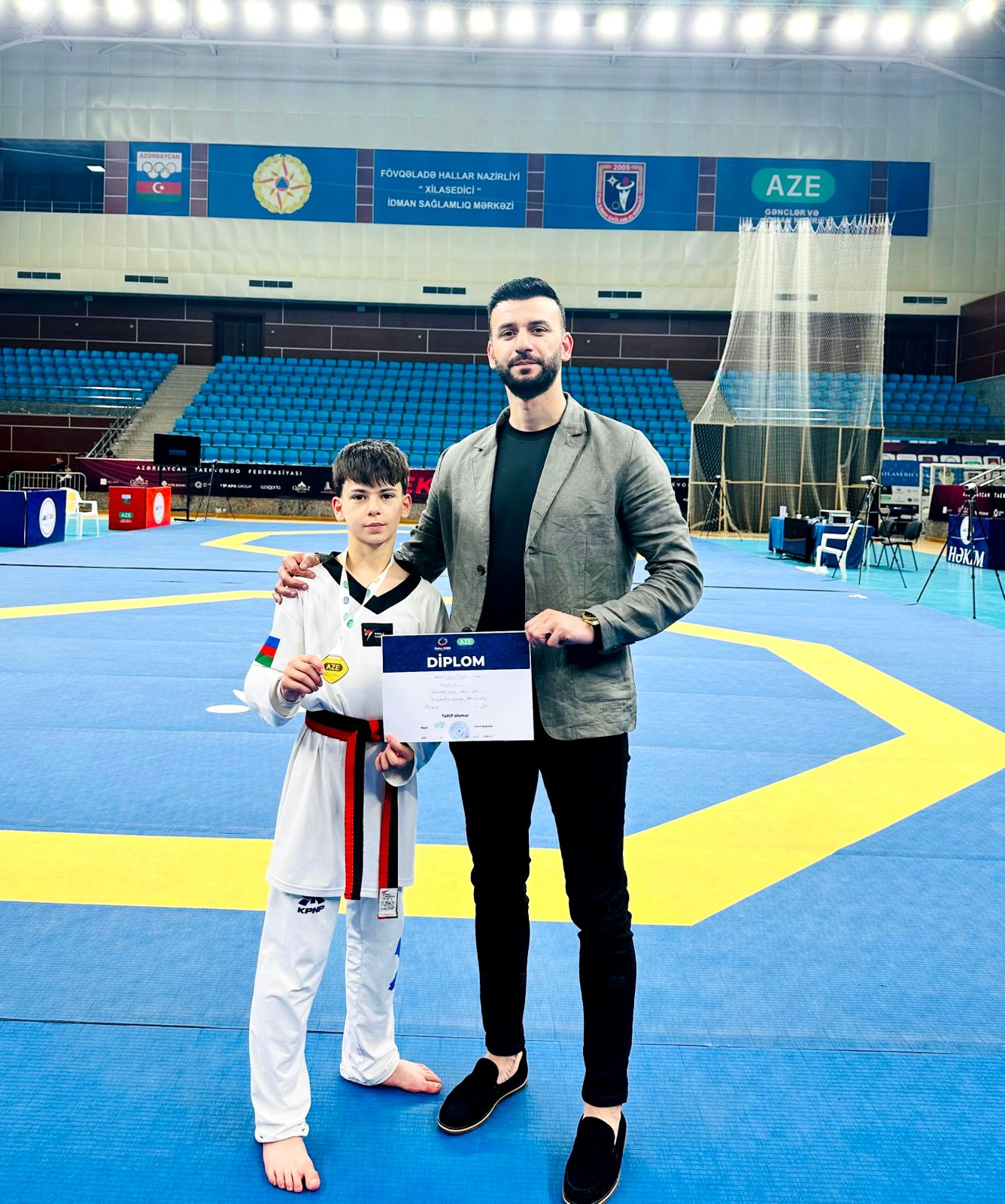 Taekvondo ilə böyüyən arzular: Rizvan və Aysunun uğur hekayəsi