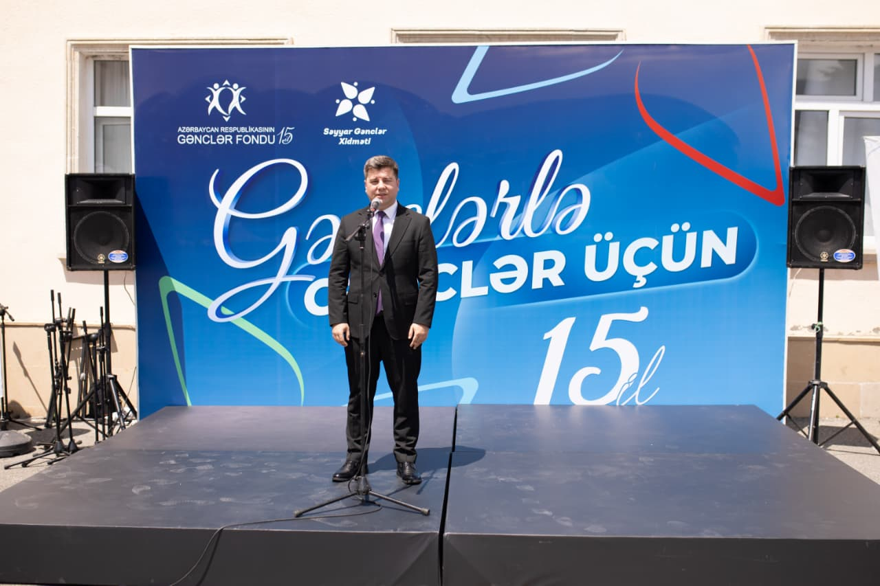 Gənclər Fondunun Səyyar Gənclər Xidməti layihəsinin Şəkidə açılışı baş tutub