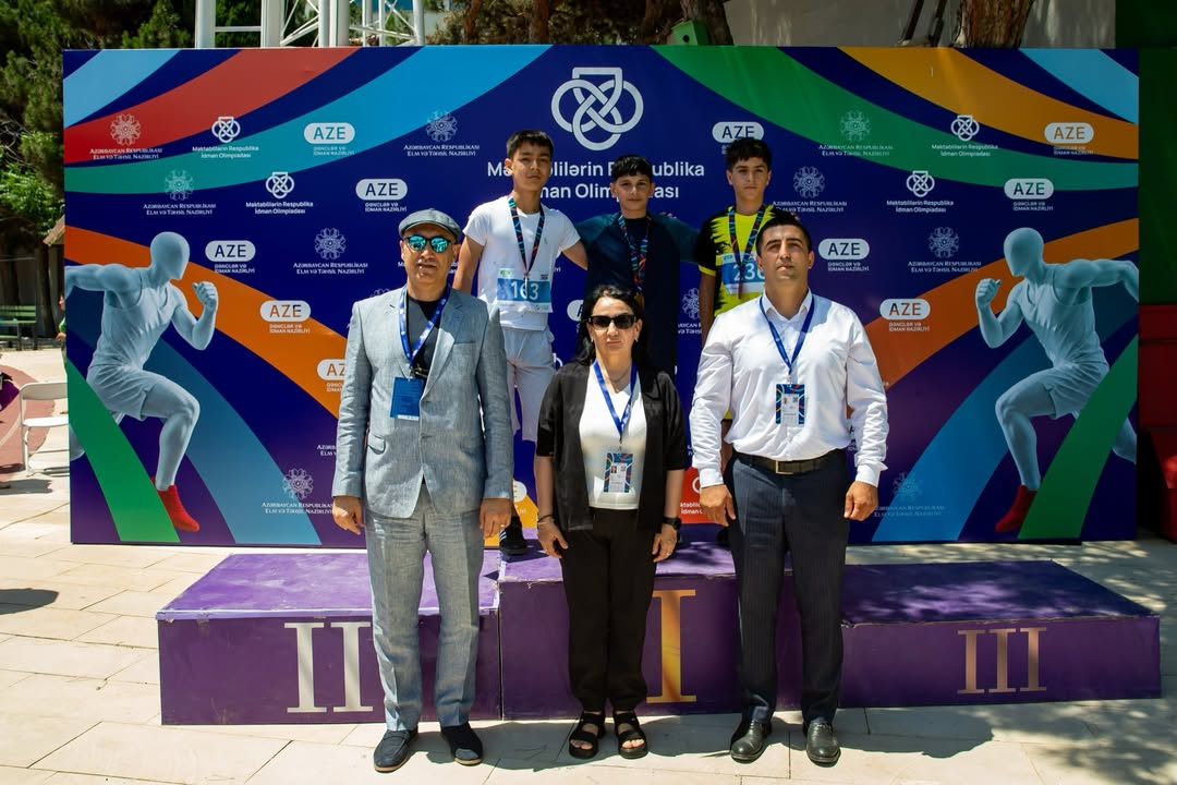 Bir olimpiadada 2 qızıl medal qazandı – 7-ci sinif şagirdindən böyük uğur