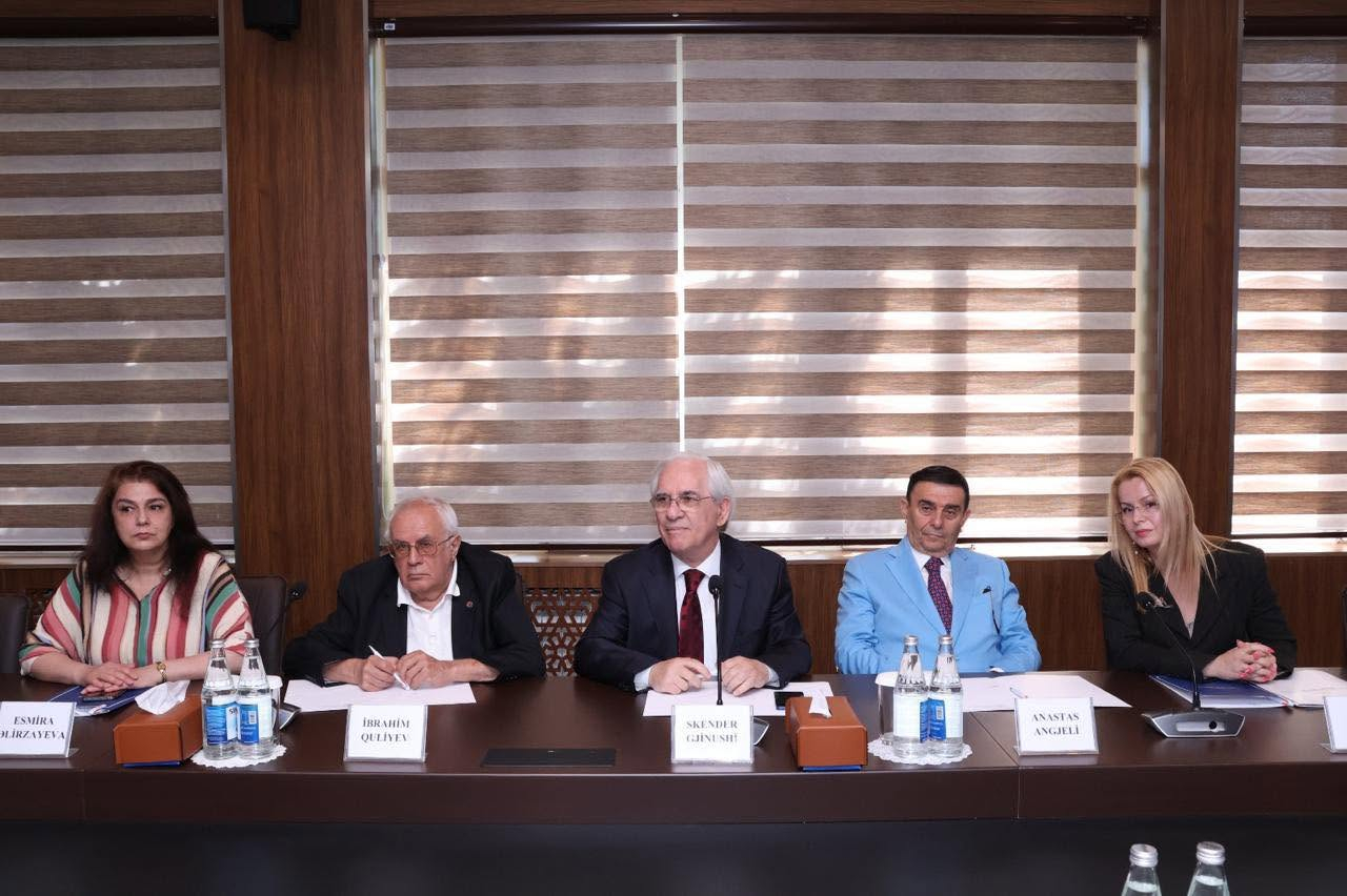 BSU ilə Albaniya Elmlər Akademiyası arasında əməkdaşlıq imkanları müzakirə edilib