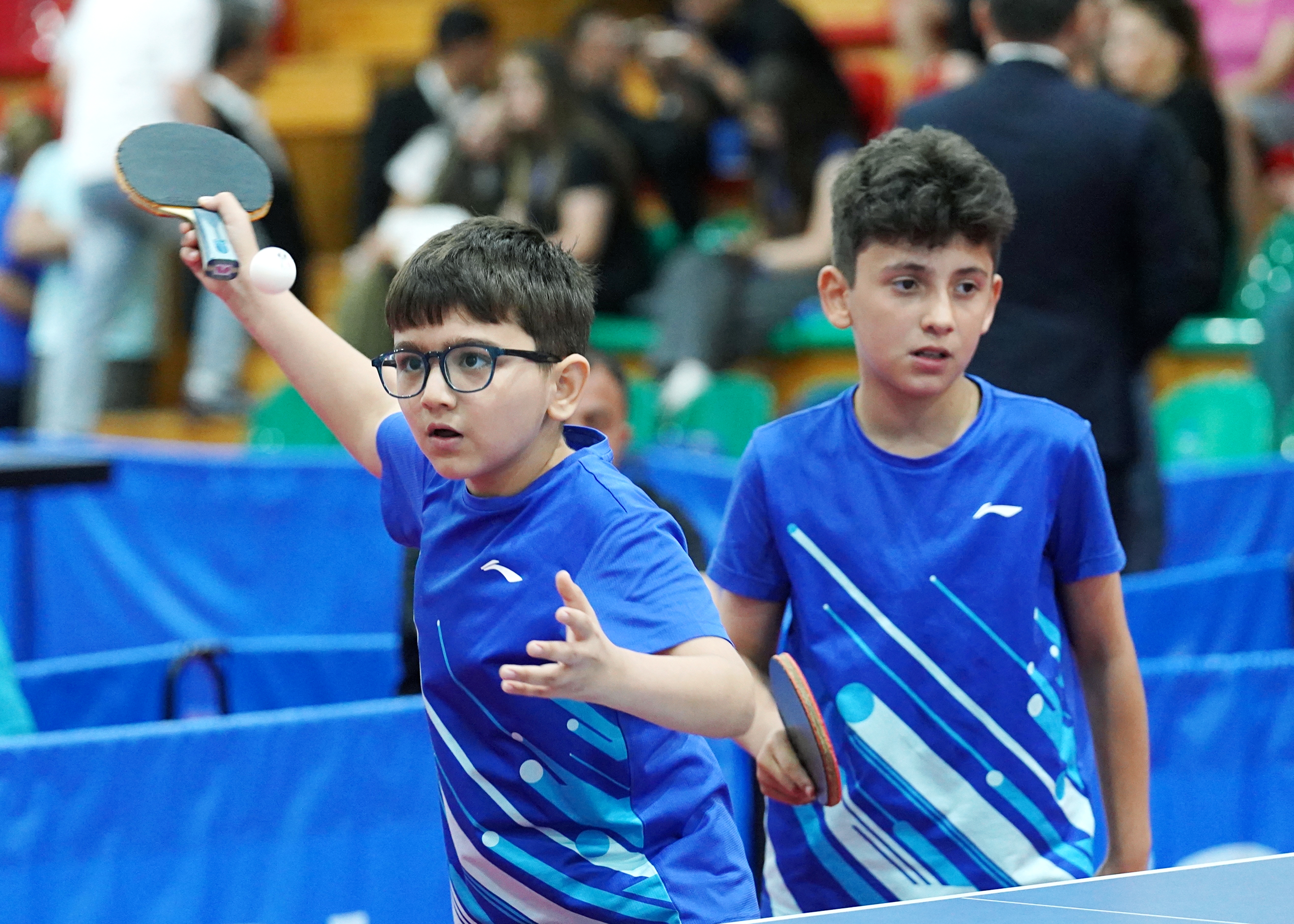 Stolüstü tennis yarışları başa çatıb