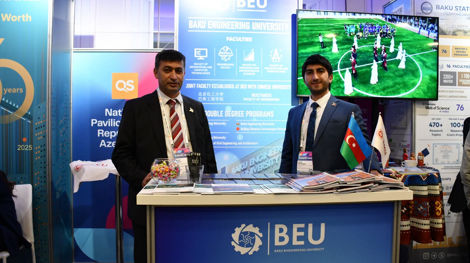 QS sammitində Azərbaycan pavilyonunun açılışı olub