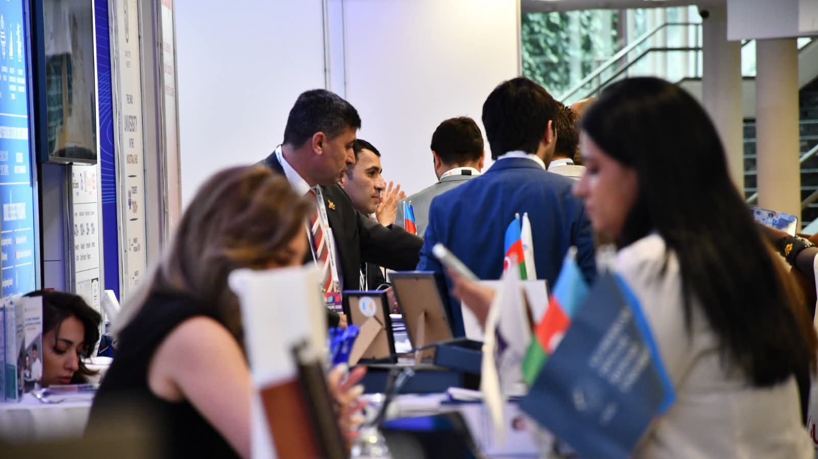 QS sammitində Azərbaycan pavilyonunun açılışı olub