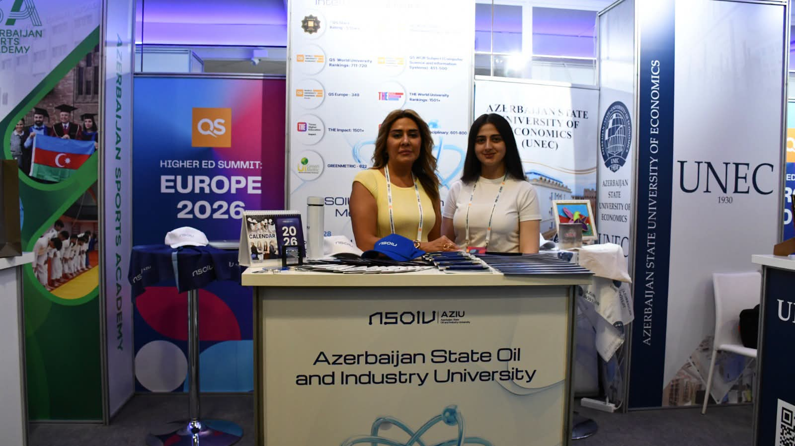 QS sammitində Azərbaycan pavilyonunun açılışı olub