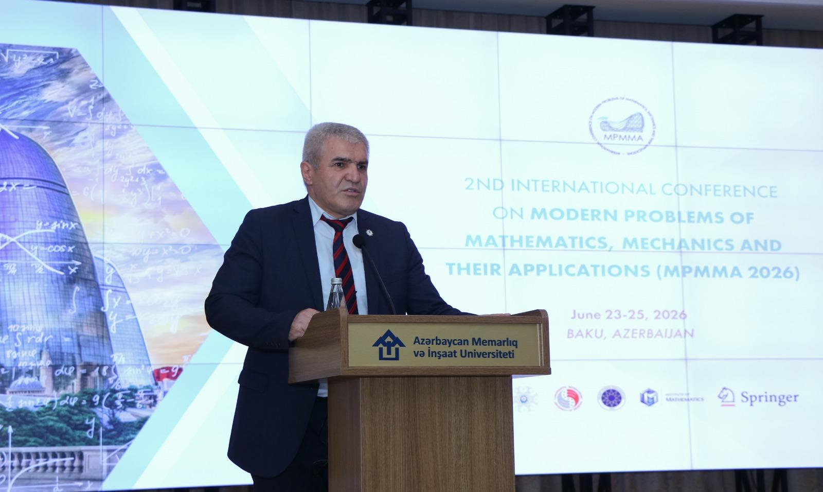 20-dən çox ölkənin nüfuzlu riyaziyyatçıları AzMİU-da bir araya gəlib