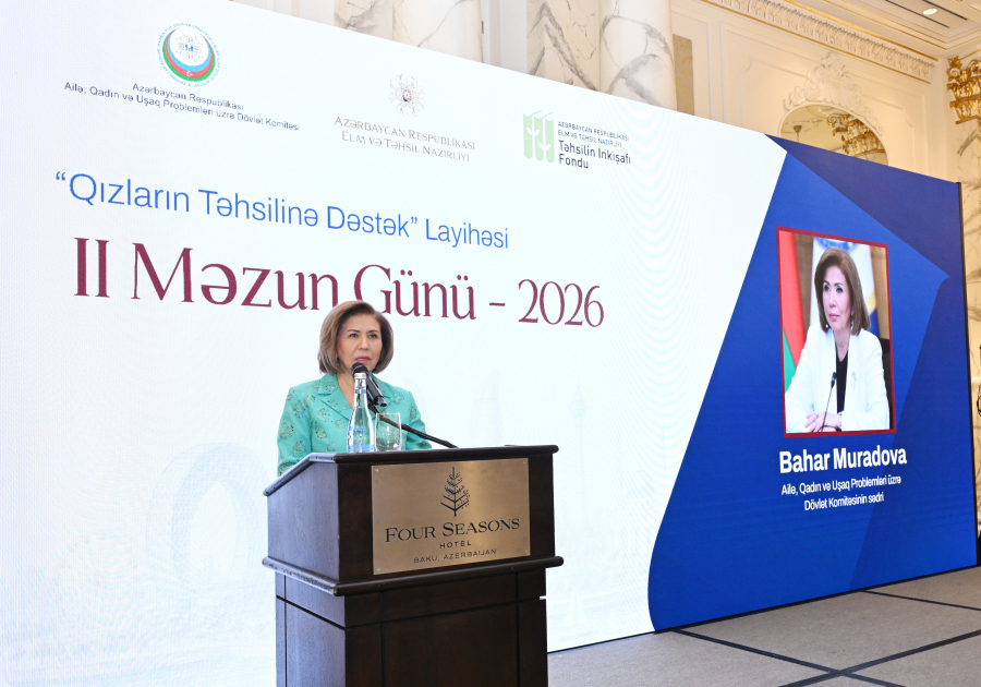 Bahar Muradova: “Qızların təhsilinə dəstək” layihəsinə 31 ali məktəbin tələbəsi cəlb olunub