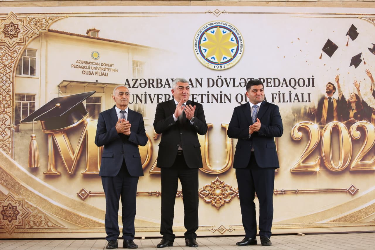 ADPU-nun Quba filialında təntənəli "Məzun günü" keçirilib