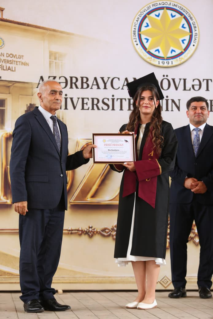 ADPU-nun Quba filialında təntənəli "Məzun günü" keçirilib