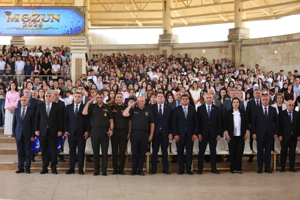 ADPU-nun Quba filialında təntənəli "Məzun günü" keçirilib