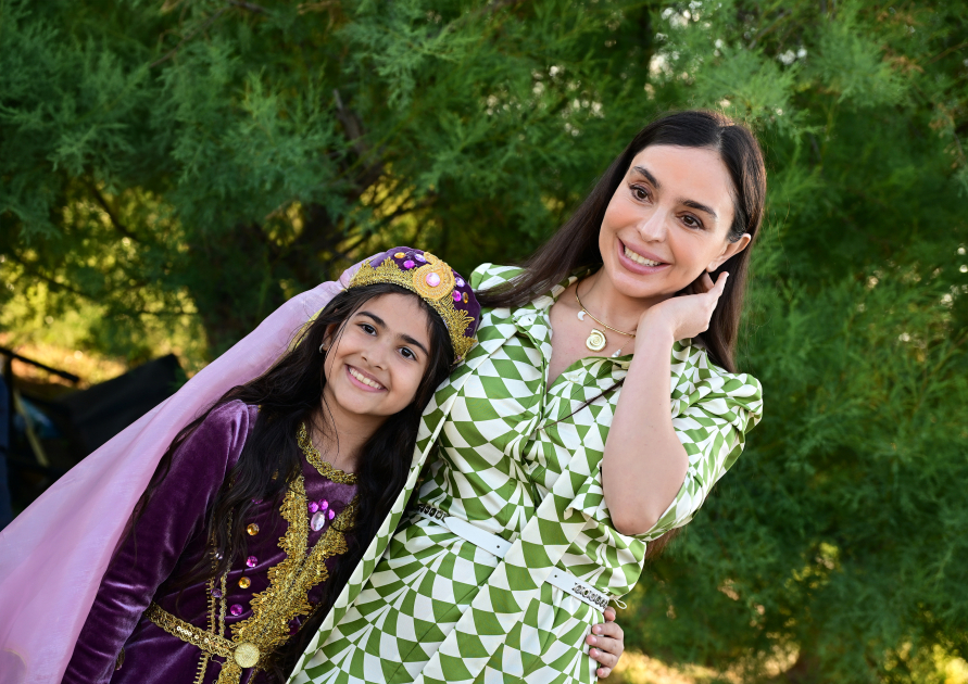 Leyla Əliyeva və Alona Əliyeva Xeyirxahlıq Festivalında iştirak ediblər