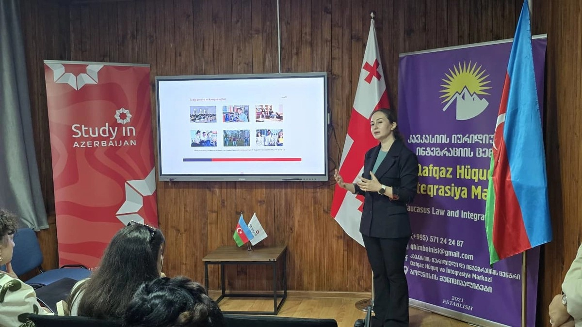 Gürcüstanda Azərbaycanın ali təhsil imkanları təqdim olunub