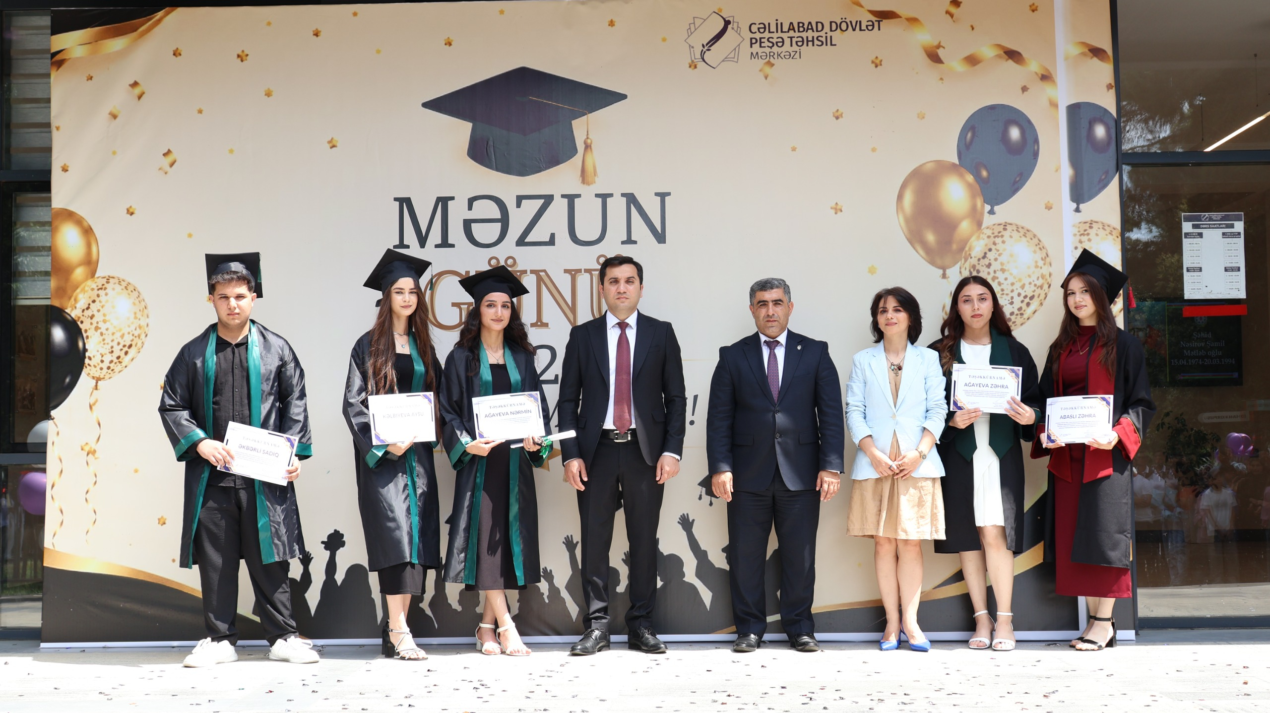 Cəlilabad Peşə Təhsil Mərkəzində "Məzun günü" keçirilib