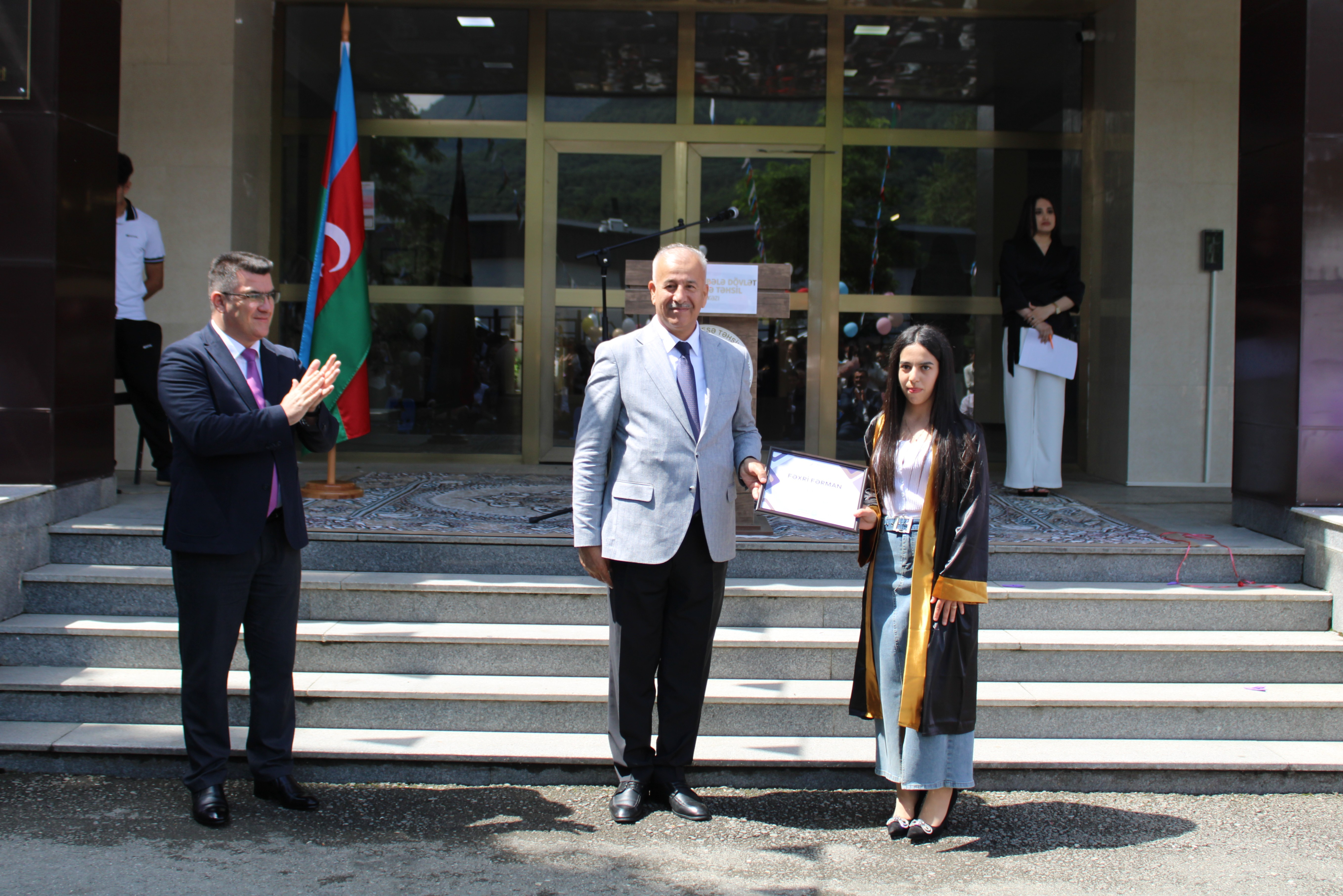 Qəbələ Dövlət Peşə Təhsil Mərkəzində "Məzun günü" keçirilib