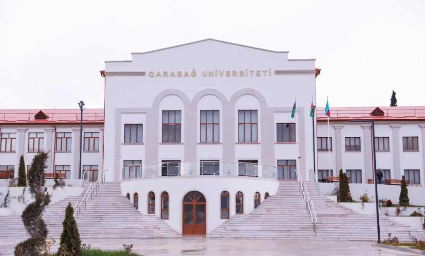 Qarabağ Universiteti azad Xankəndidə yandırılan zəka məşəlidir