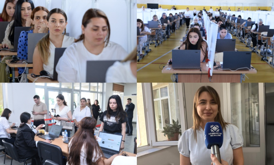 Kimi sevindi, kimi heyifsiləndi: Müəllimlərin böyük sınaqdan sonrakı anları