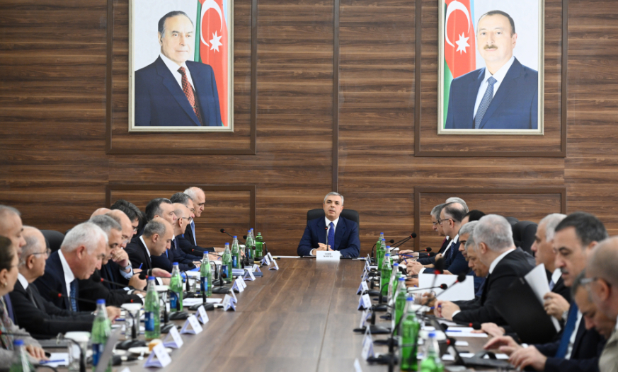 Əlaqələndirmə Qərargahının növbəti iclası Ağdərə şəhərində keçirilib