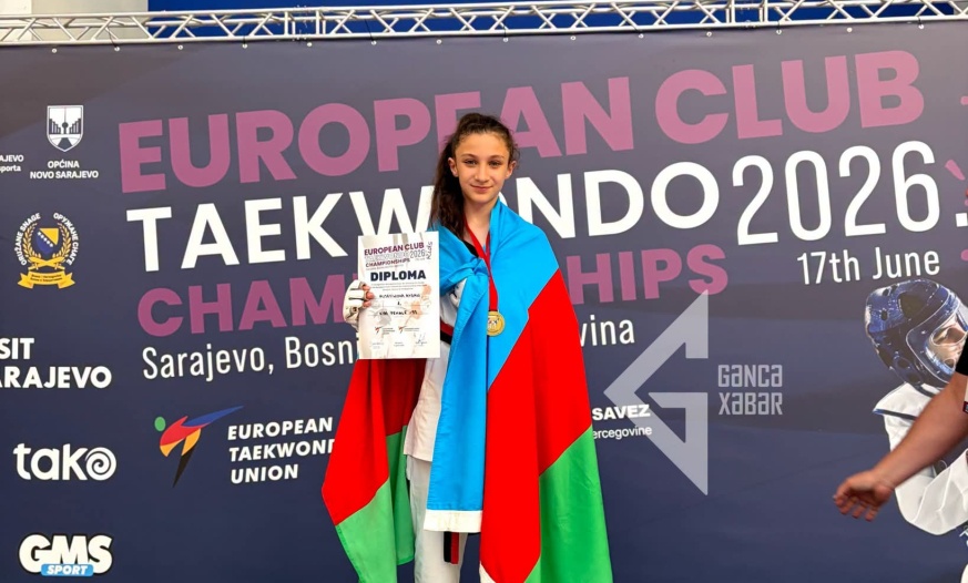 Şəhidin qızı Avropa çempionu oldu