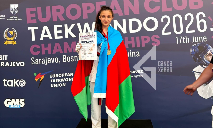 Şəhidin qızı Avropa çempionu oldu