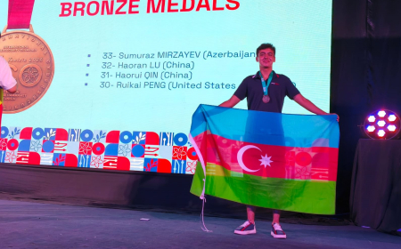 “Fərqli nəticə əldə etmək istəyirsənsə, fərqli çalışmalısan” – Olimpiada qalibi