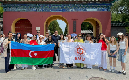 BMU nümayəndə heyəti Çində akademik mübadilə proqramına qatılıb 