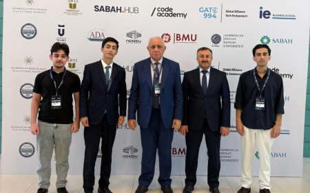 AzTU komandası 6-cı "University Demo Day" müsabiqəsində III yeri tutub